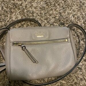Kate Spade Light Gray Crossbody Bag